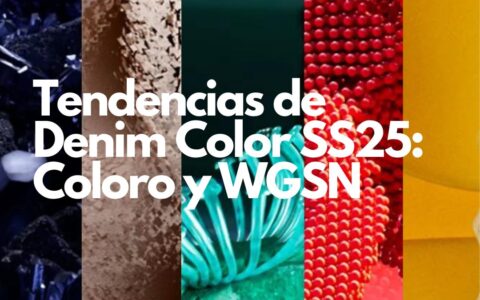 Tendencias de Denim Color SS25: Coloro y WGSN Revolucionan el Denim